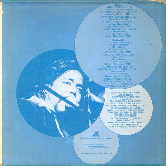 Barry White - Can't Get Enough - LP 2