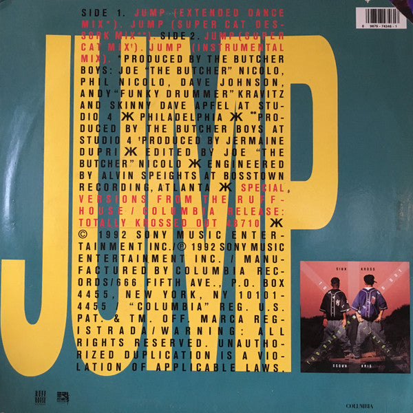 Kris Kross - Jump - 12" 2