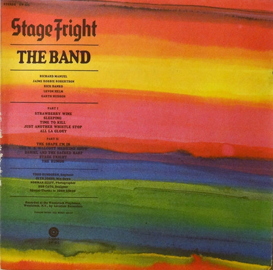The Band - Stage Fright - LP