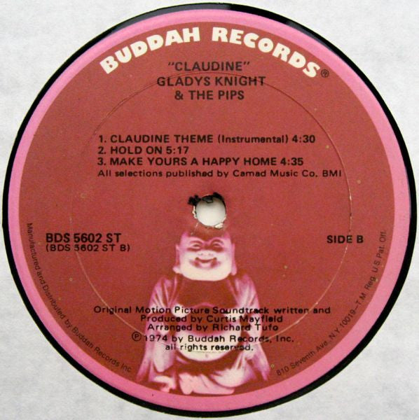 Gladys Knight & The Pips - Singing The Original Motion Picture Soundtrack / Claudine - LP 4