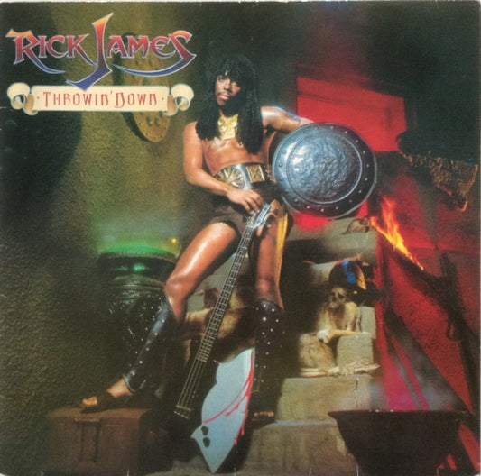 Rick JAmes - Throwin' Down - LP