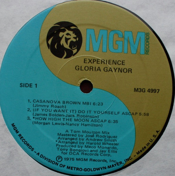 Gloria Gaynor - Experience Gloria Gaynor - LP 3