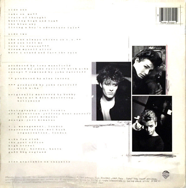 a-ha - Hunting High And Low - LP 2
