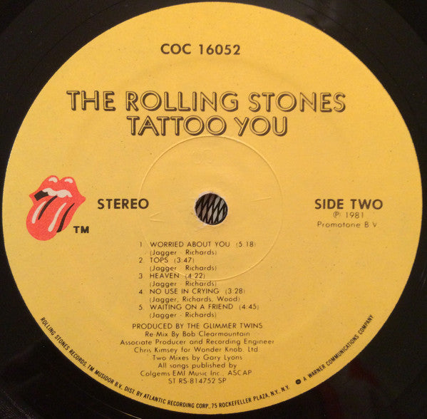 Rolling Stones - Tattoo You - LP 4