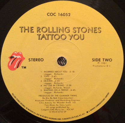 Rolling Stones - Tattoo You - LP 4