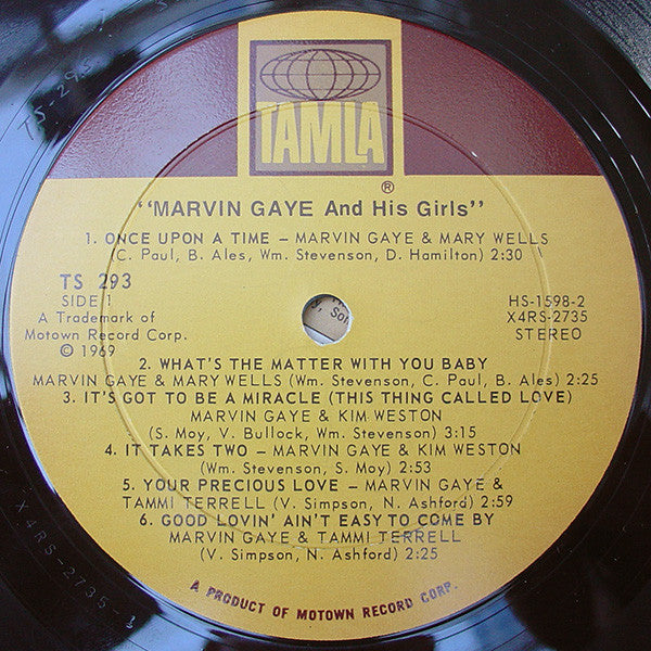 Marvin Gaye - Marvin Gaye And His Girls - LP 3