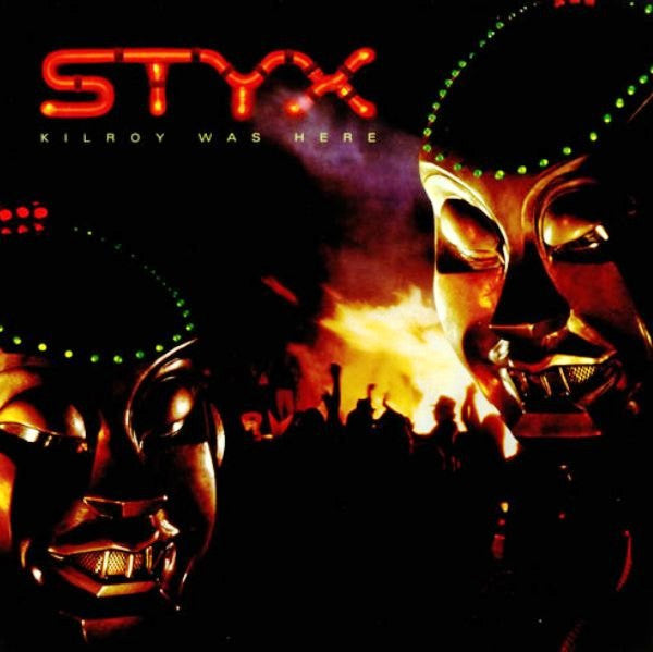 Styx - Kilroy Was Here - VINTAGE vinyl record for sale