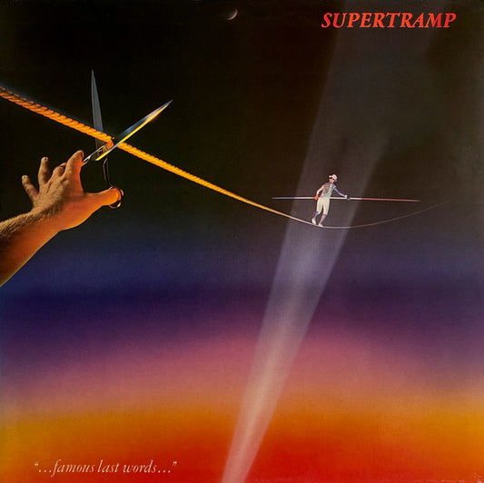 Supertramp - Famous Last Words - VINTAGE vinyl record for sale