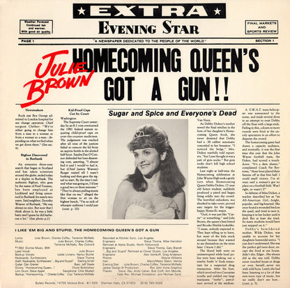 Julie Brown - I Like 'Em Big And Stupid - 12" 2