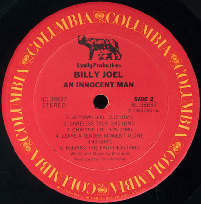 Billy Joel - An Innocent Man - LP 4