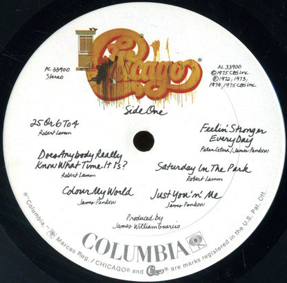 Chicago - Chicago IX Chicago's Greatest Hits - LP 3
