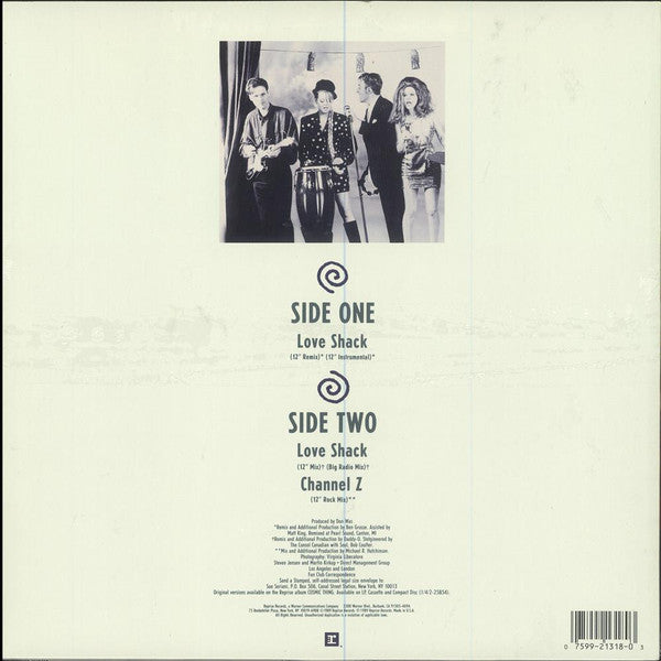 The B-52's - Love Shack - 12" 2