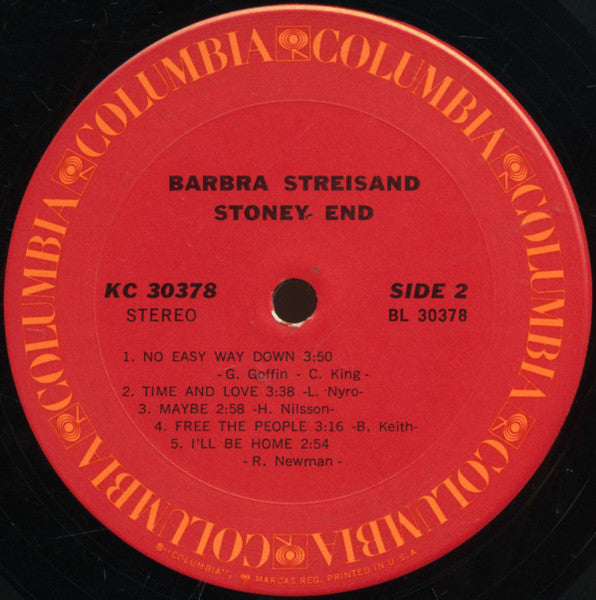 Barbra Streisand - Stoney End - LP 4