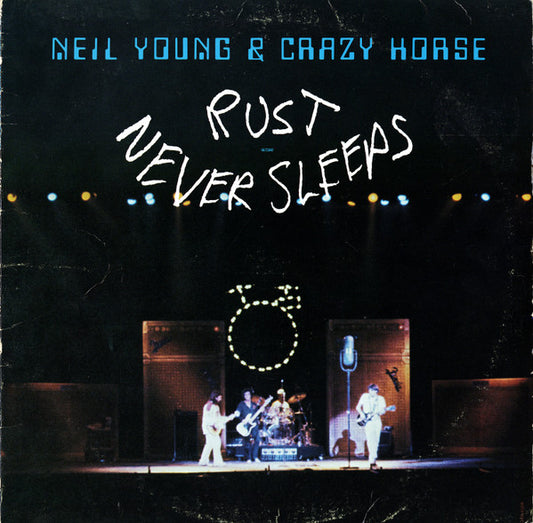 Neil Young - Rust Never Sleeps - VINTAGE vinyl record for sale