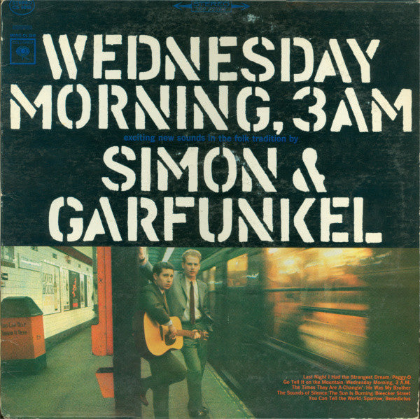 Simon and Garfunkel - Wednesday Morning 3AM - VINTAGE vinyl record for sale