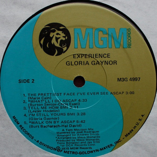 Gloria Gaynor - Experience Gloria Gaynor - LP 4