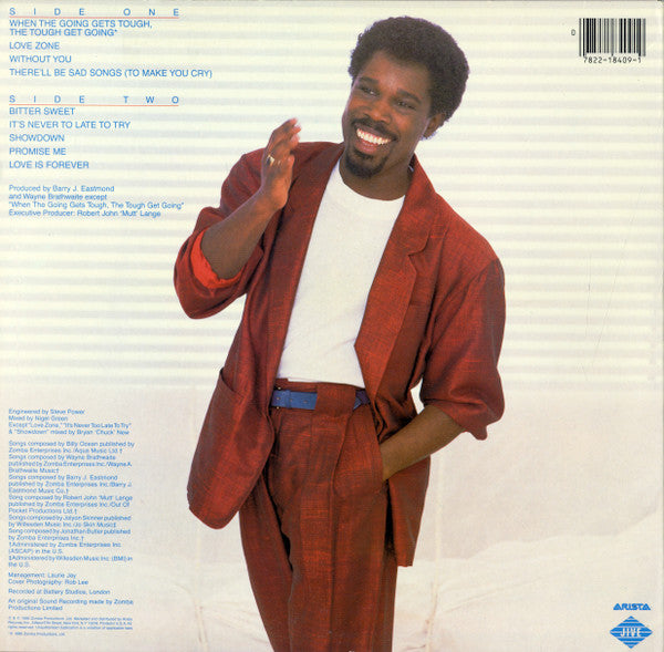 Billy Ocean - Love Zone - LP 2