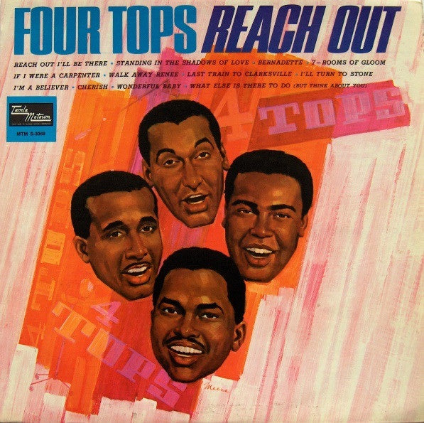 The Four Tops - Reach Out - VINTAGE vinyl record for sale