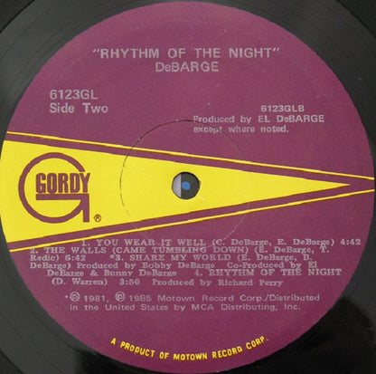 DeBarge - Rhythm Of The Night - LP 4