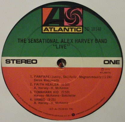The Sensational Alex Harvey Band - Live - LP 3