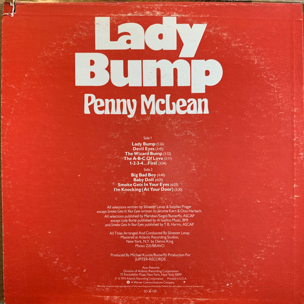 Penny McLean - Lady Bump - LP 2