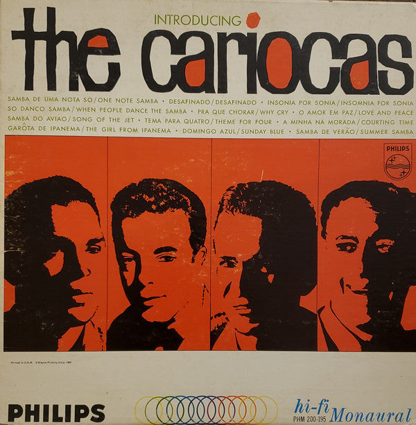 The Cariocas - Introducing Then Cariocas - VINTAGE vinyl record for sale