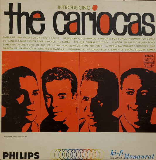 The Cariocas - Introducing Then Cariocas - VINTAGE vinyl record for sale