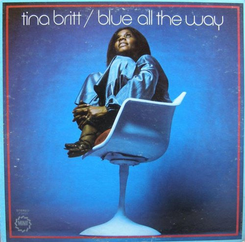 Tina Britt - Blue All The Way - VINTAGE vinyl record for sale