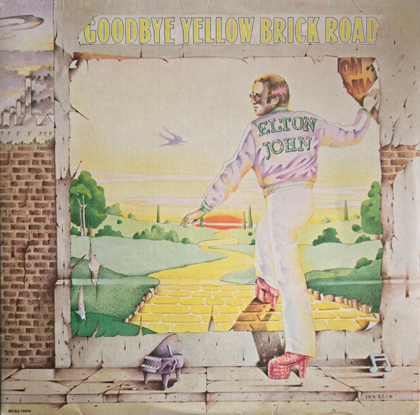 Elton John - Goodbye Yellow Brick Road - VINTAGE vinyl record for sale