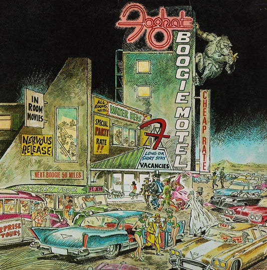 Foghat - Boogie Motel - VINTAGE vinyl record for sale