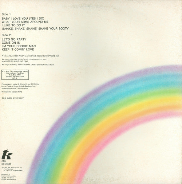 KC And The Sunshine Band - Part 3 - LP 4