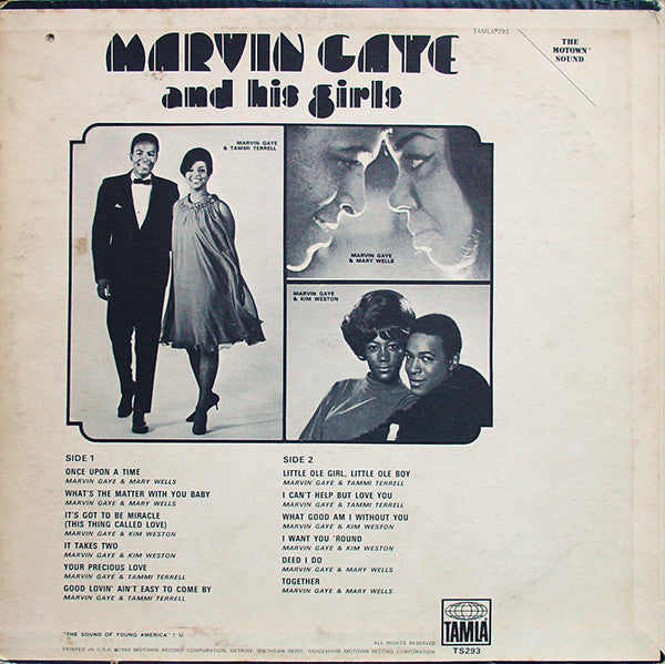 Marvin Gaye - Marvin Gaye And His Girls - LP 2
