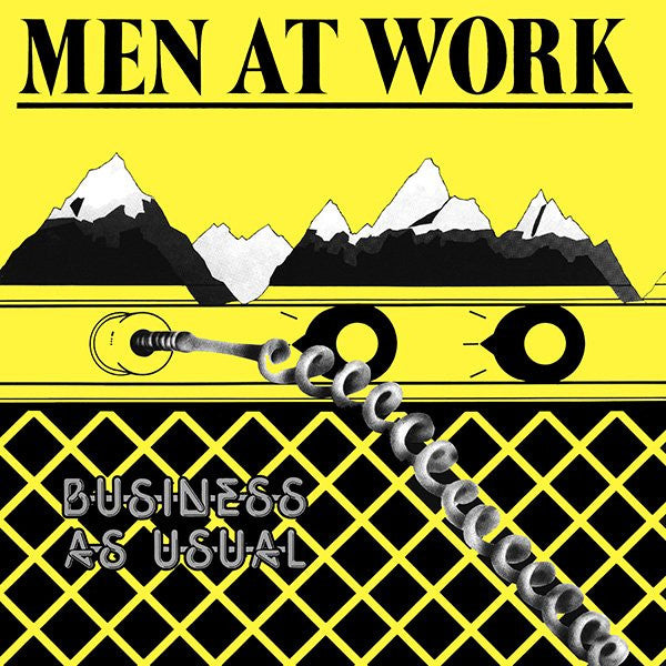 Men At Work - Business as Usual - VINTAGE vinyl record for sale