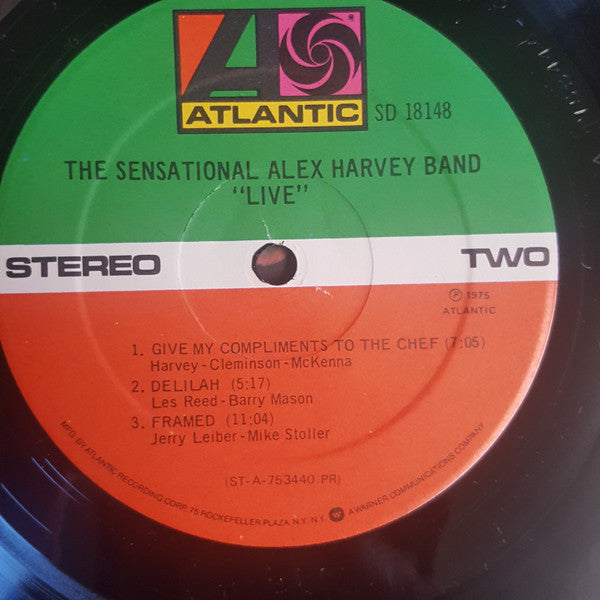 The Sensational Alex Harvey Band - Live - LP 4
