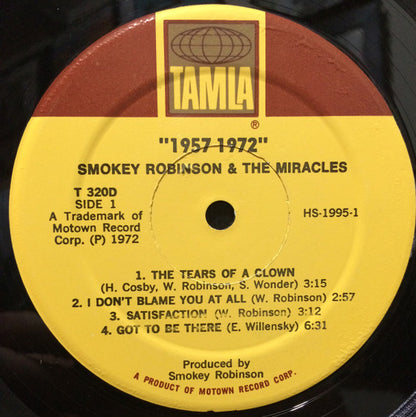 Smokey Robinson And The Miracles - 1957 1972 - LP 4