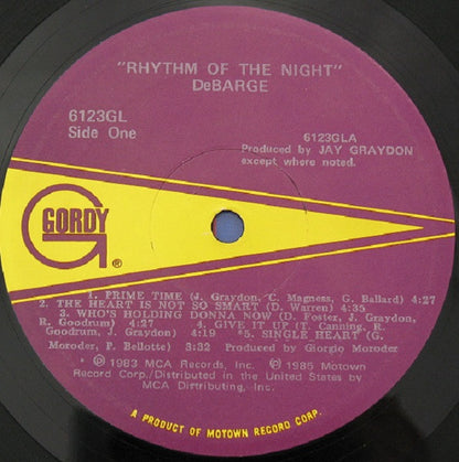 DeBarge - Rhythm Of The Night - LP 3