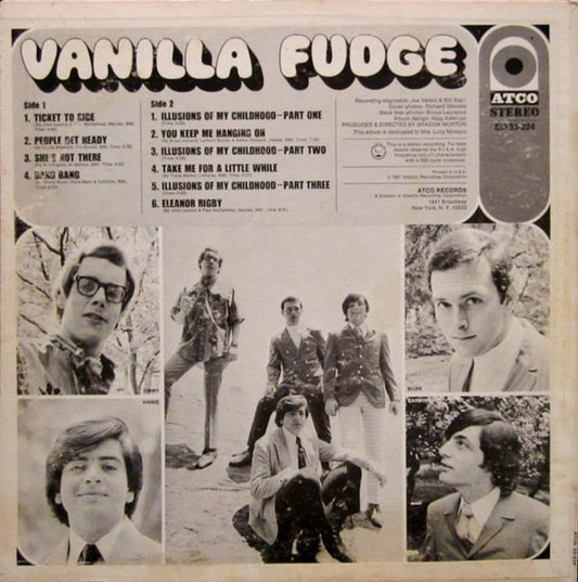 Vanilla Fudge - Vanilla Fudge - Vinyl, LP, Album, Stereo 2