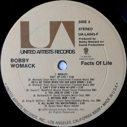 Bobby Womack - Facts Of Life - LP 4
