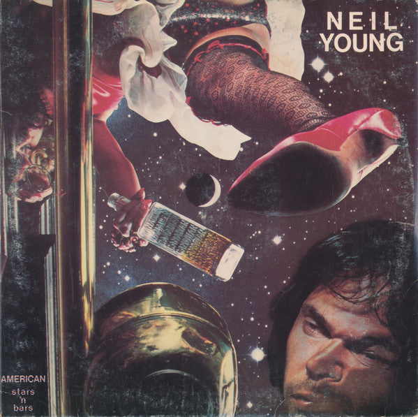 Neil Young - American Stars N Bars - VINTAGE vinyl record for sale