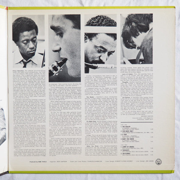 Chico Hamilton Introducing Larry Coryell - The Dealer - LP 3