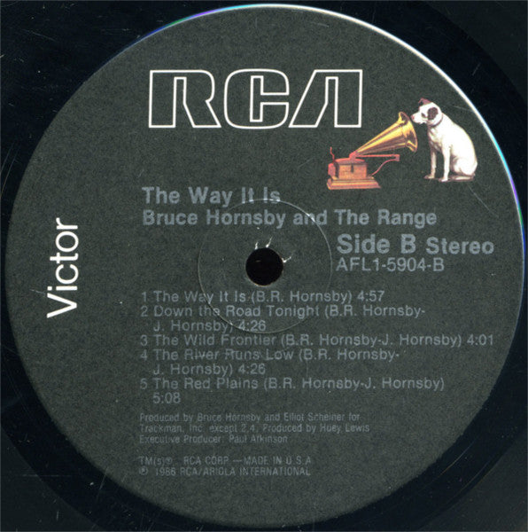 Bruce Hornsby And The Range - The Way It Is - LP 4