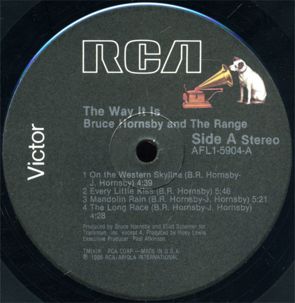 Bruce Hornsby And The Range - The Way It Is - LP 3