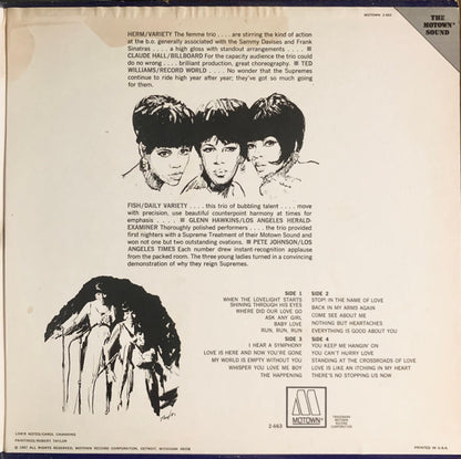 Diana Ross And The Supremes - Greatest Hits - LP 3