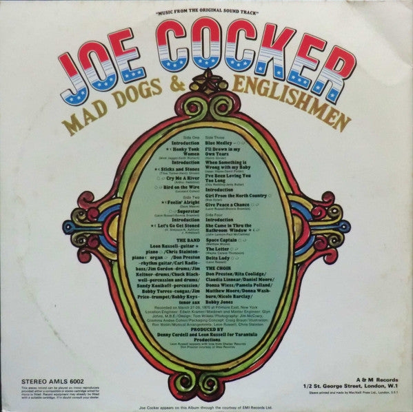 Joe Cocker - Mad Dogs & Englishmen - LP 2