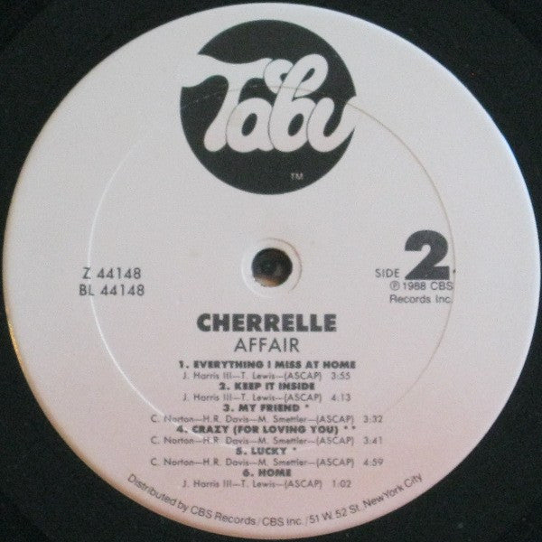 Cherrelle - Affair - LP 4