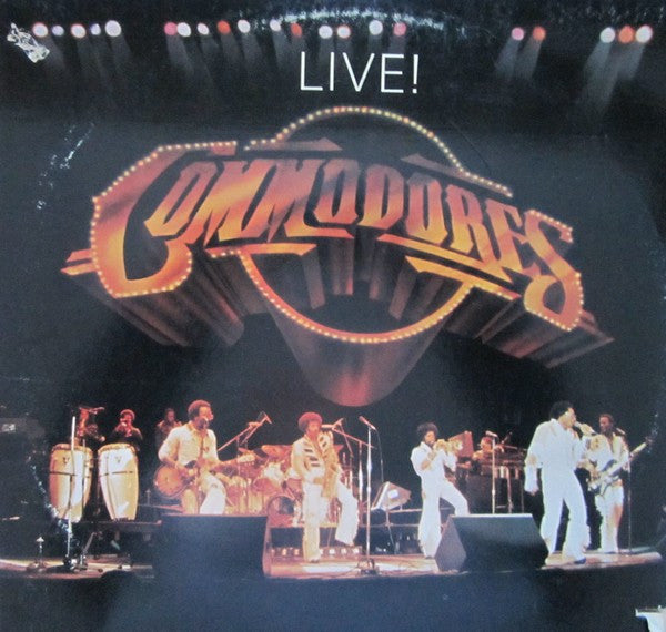 Commodores - Live! - VINTAGE vinyl record for sale