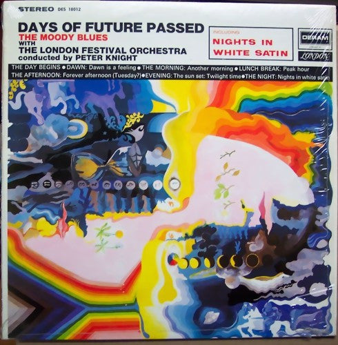 The Moody Blues - Days of Future Passed - VINTAGE vinyl record for sale
