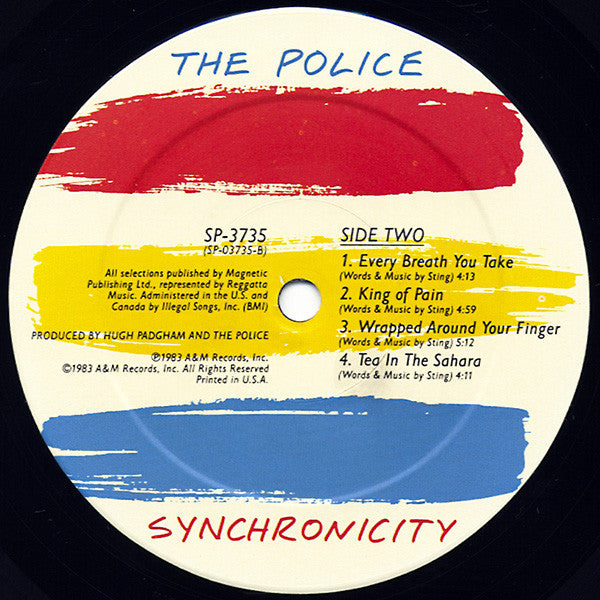 The Police - Synchronicity - LP 4