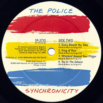 The Police - Synchronicity - LP 4