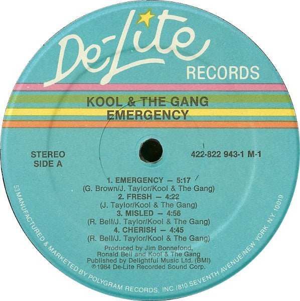 Kool & The Gang - Emergency - LP 3